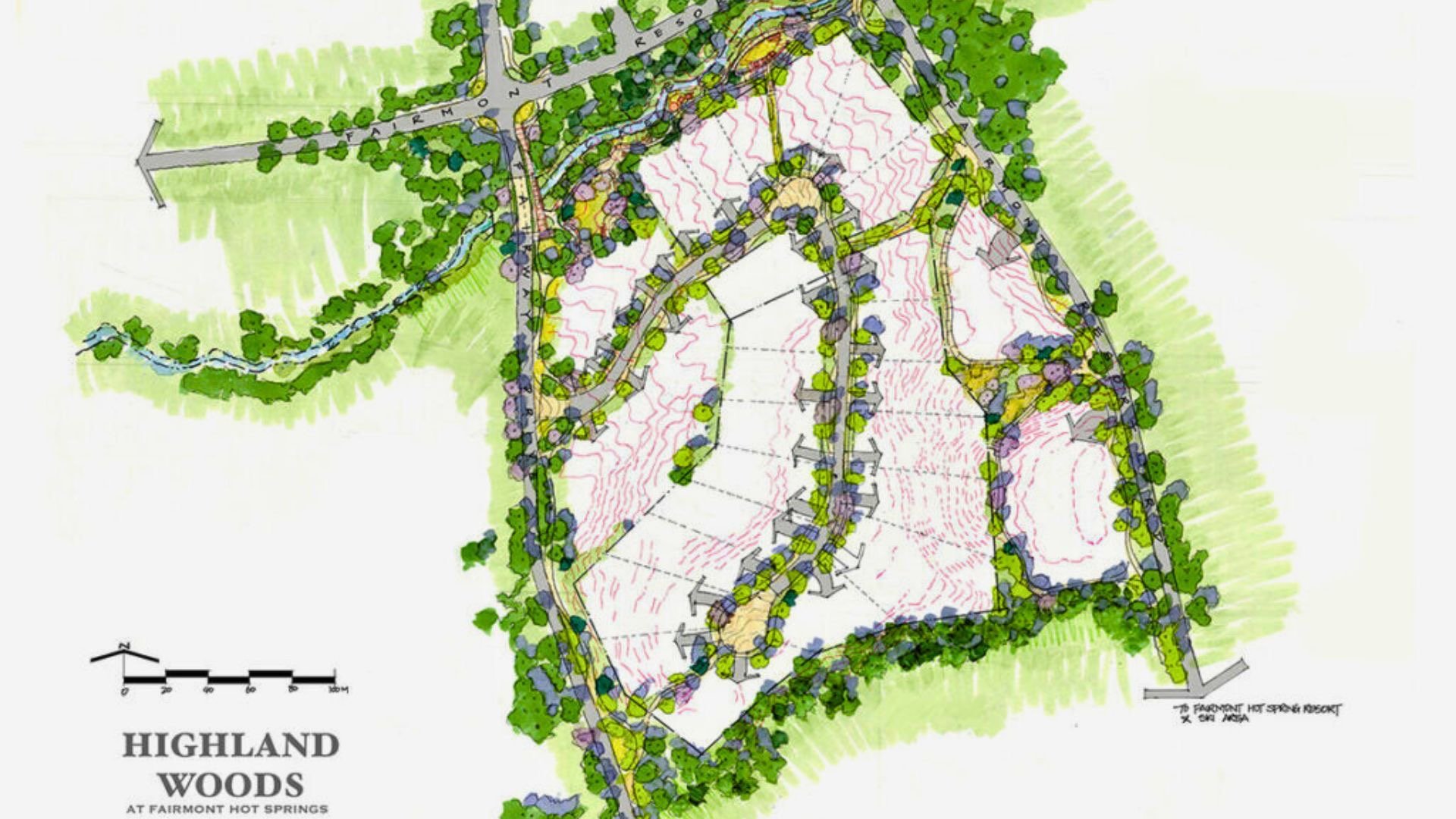 Highland Woods Map