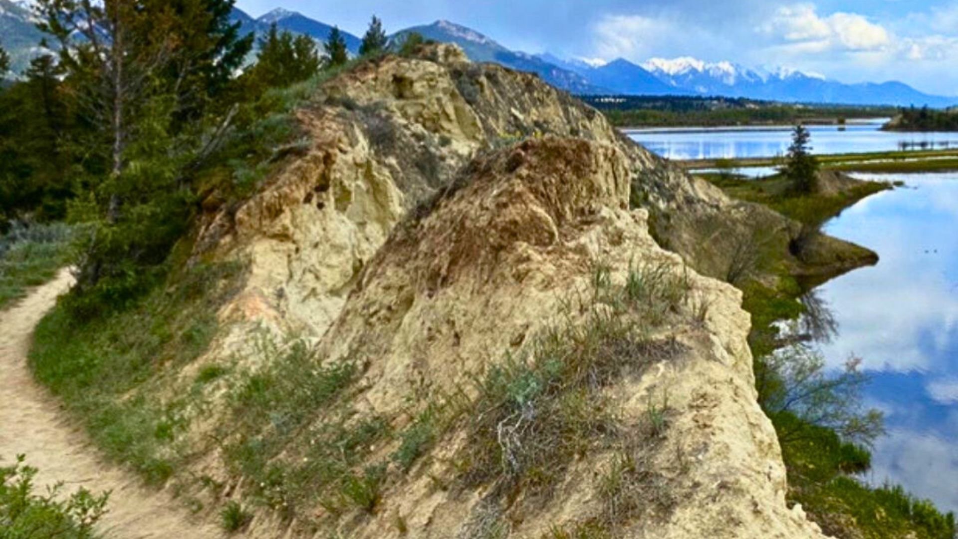 Hiking Columbia Valley Wetlands